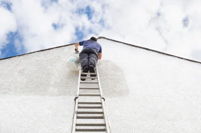 Peinture extérieure à Joncy — façades et ravalement